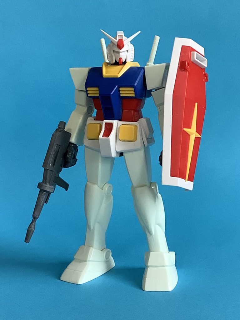 旧HGUCの手足をベストメカコレ の手足に交換するつもりで仮組み