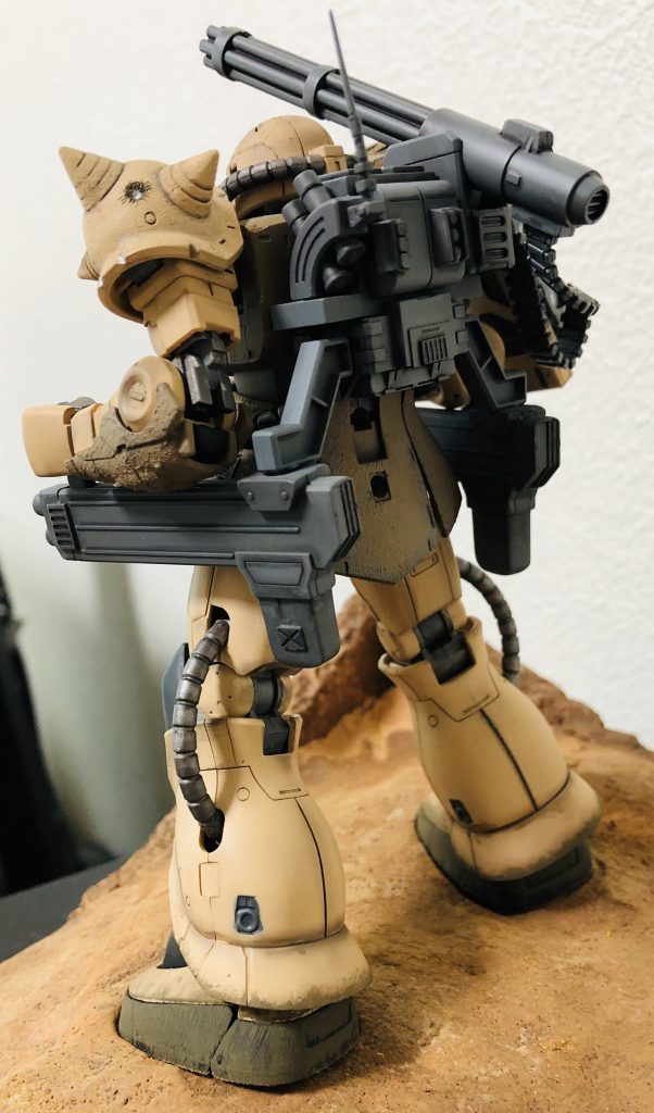 ディテールアップ部品も沢山購入して砂漠の通信兵を妄想してみます。次は塗り分けもちゃんとしたいなぁー🤔