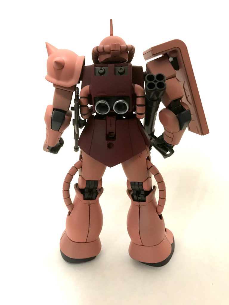 HGUC:シャア専用ザクⅡ–4枚目/制作者：Shin106u