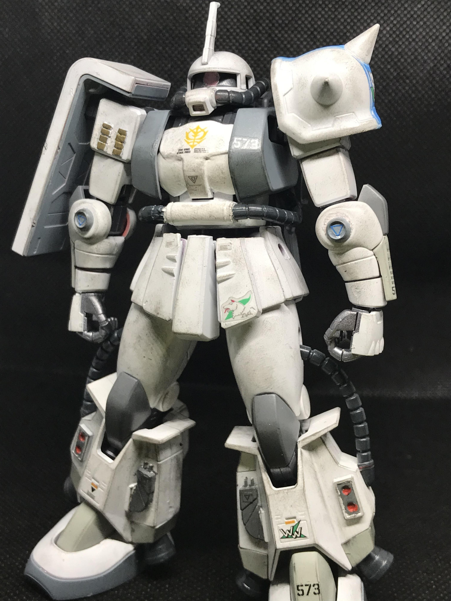 Hguc 234 Ex シン マツナガ専用ザク Shinoさんのガンプラ作品 Gunsta ガンスタ