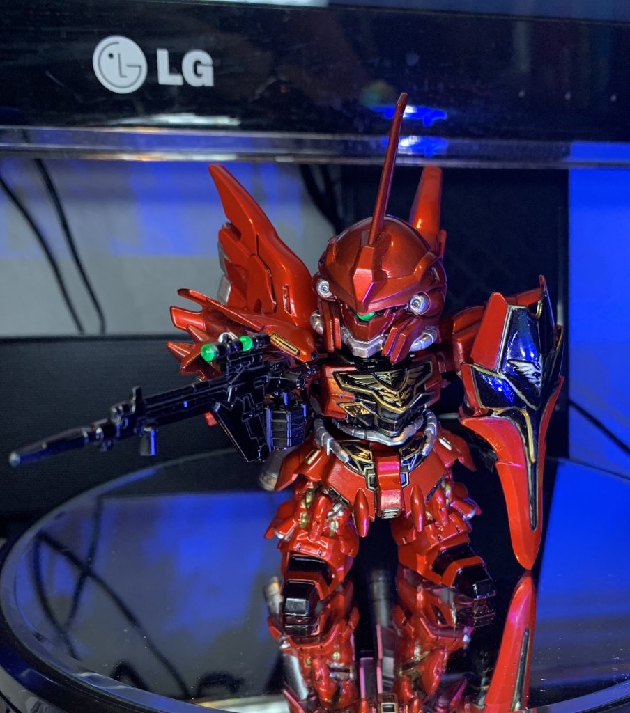 ほぼほぼ完成間近。部分的に補修してクリアー吹いたらおしまいの所