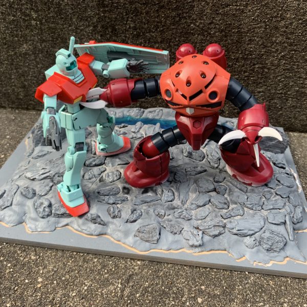 ジャブローに散る