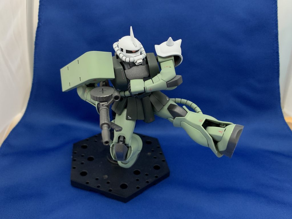 リヴァイブHGザクII–4枚目/制作者：でるたぃ