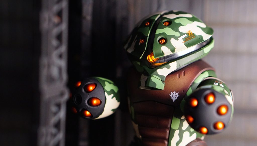 ミリタリーアッガイ–2枚目/制作者：gunpla_bo