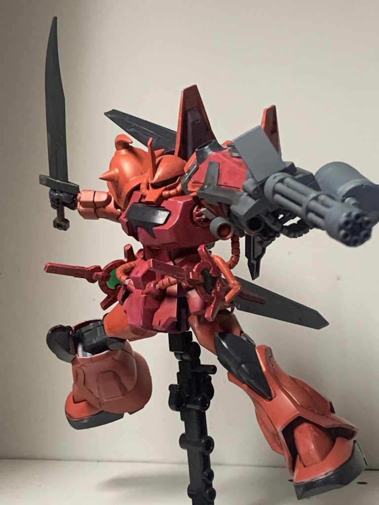 シャア専用グフ・カスタム空戦格闘仕様–9枚目/制作者:ケータ