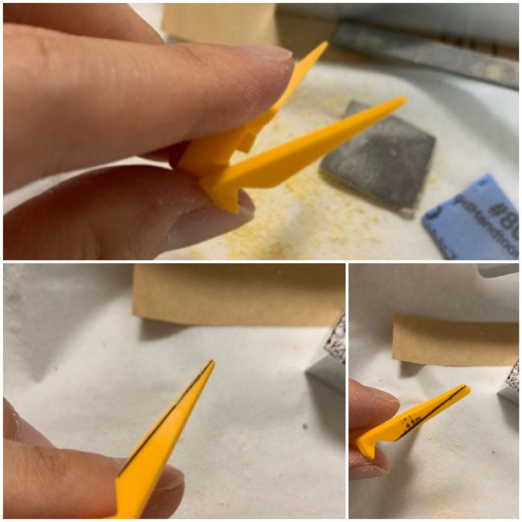 アンテナもシャープな形に。
    +