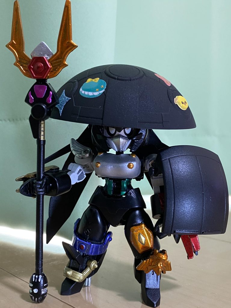 時攻流　冥
ウォドムの頭部を使用して笠に。