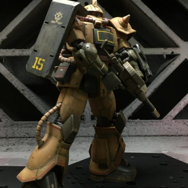 MS-06D ZAKU DESERT TYPE ORIGIN MSD