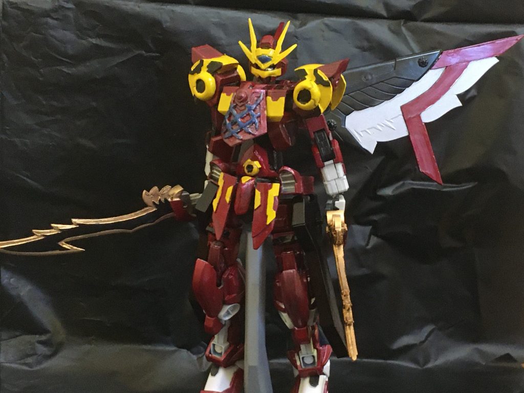 翼は飛行時のみ展開します。