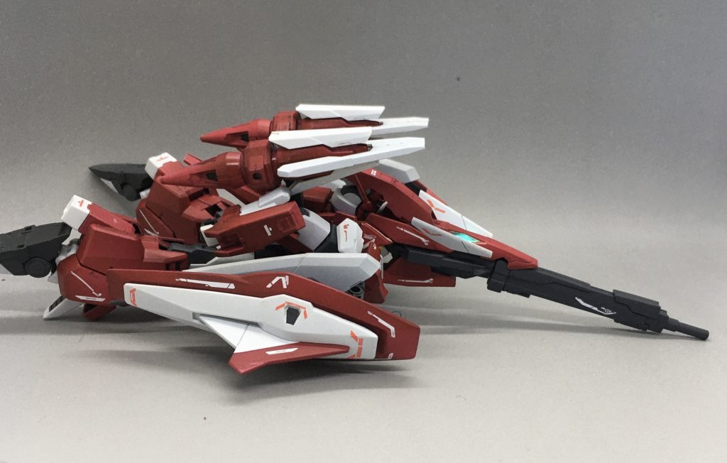 高速移動モードへ変形
+