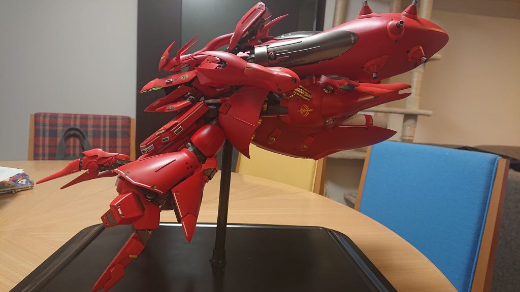 追記：じつはモビルアーマー形態に変形できるよう改造している。