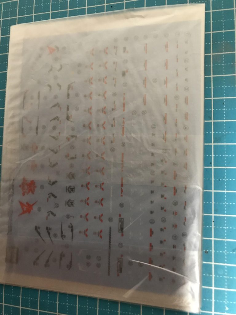 デカールはダブルフィンファンネルから流用