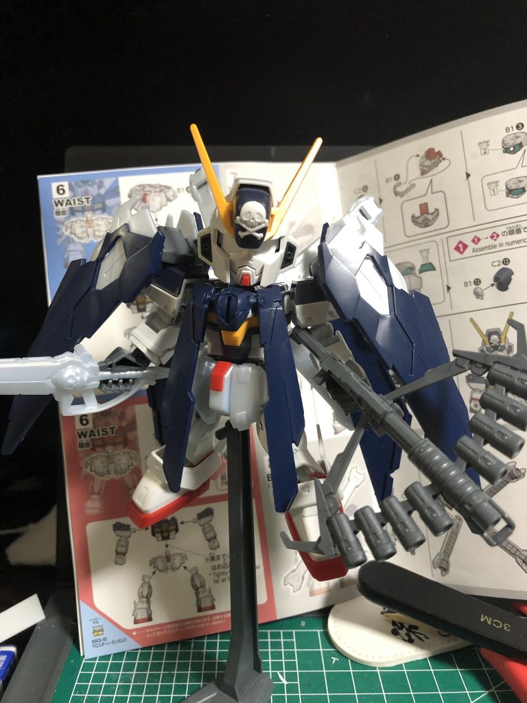 フルクロスと武器もHGから