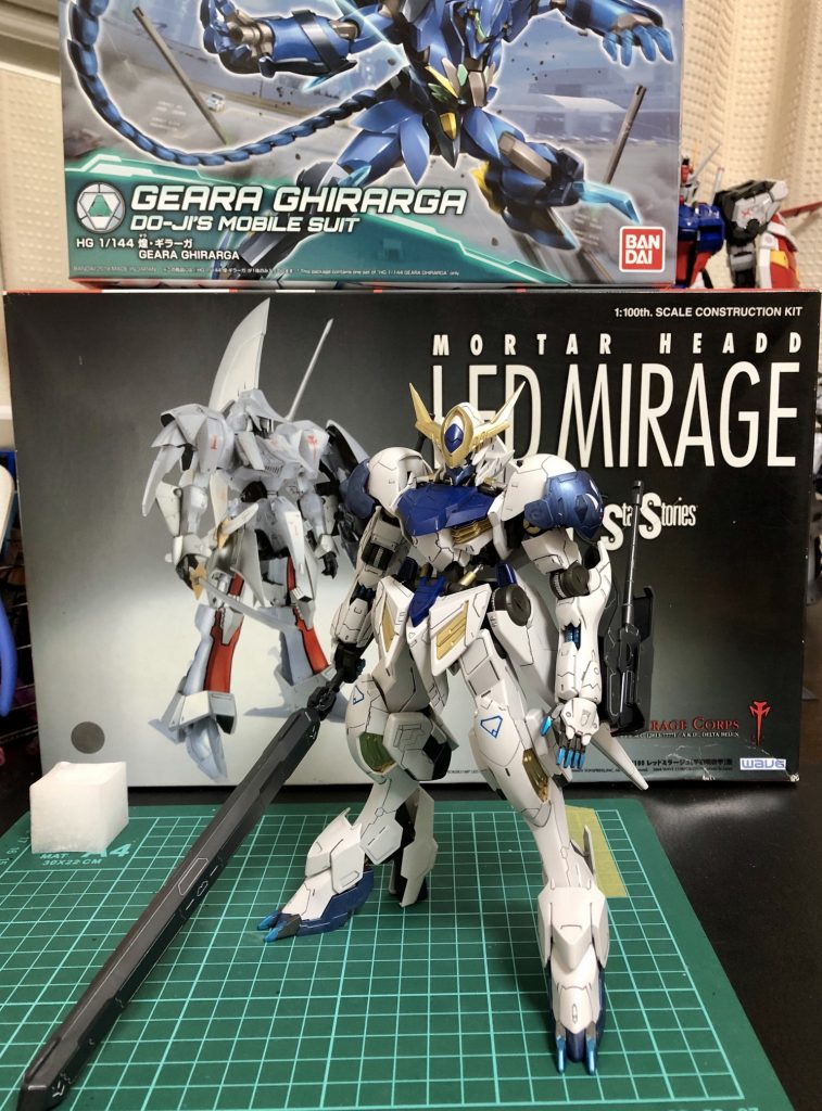 使用した主なキットです