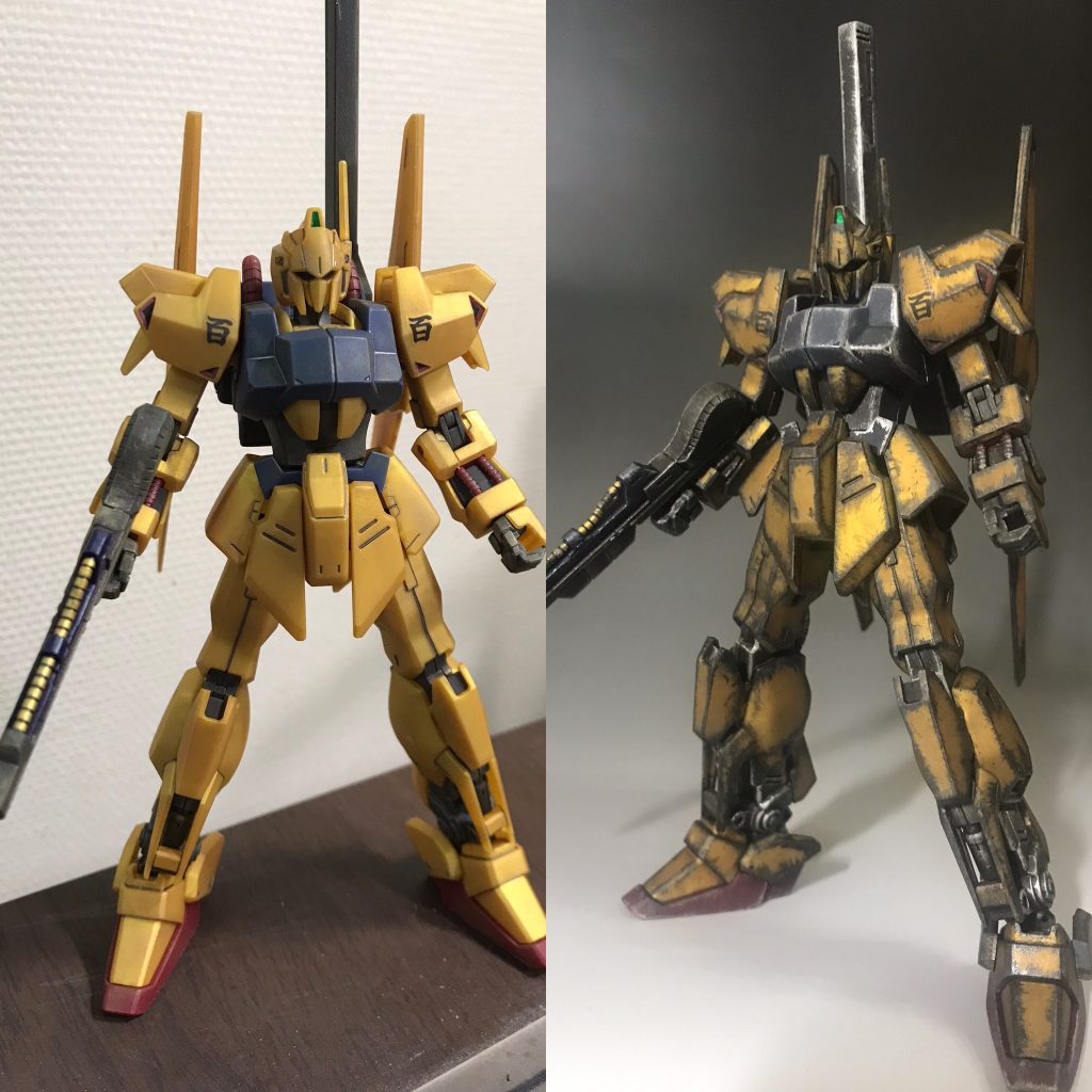 こちらはウェザリング前→後の比較画像となります👆
    +