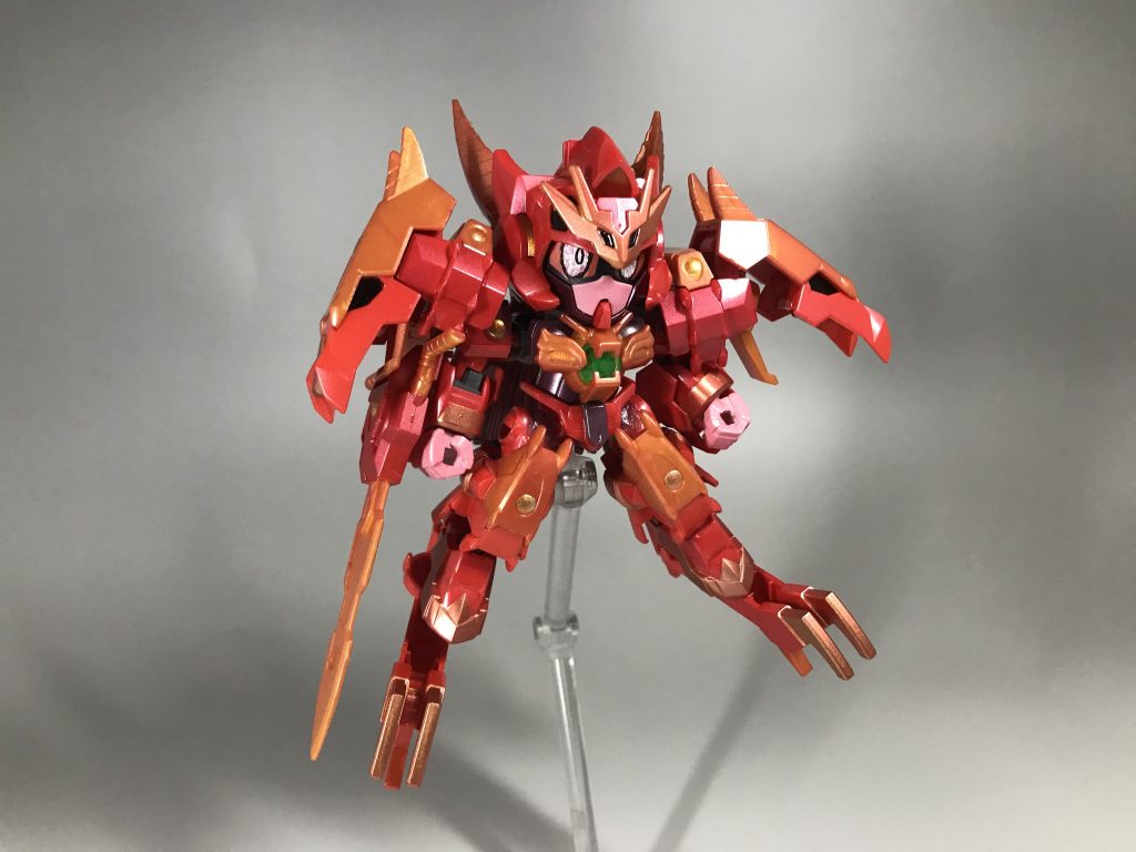 ついでに一緒に作ってたアヴァランチレックスバスターもトランザム塗料で塗装しました