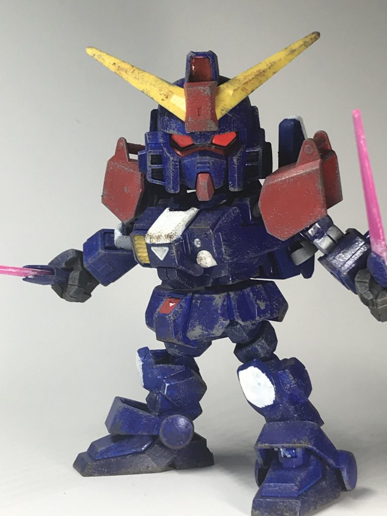 2号機は胸パーツが無いのでカラーを変えただけ