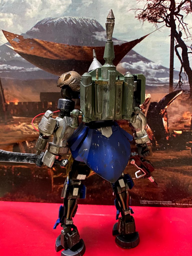 プレヴィズラやモフギデオンが使っていた ダークセーバー風にヒートソードを塗装