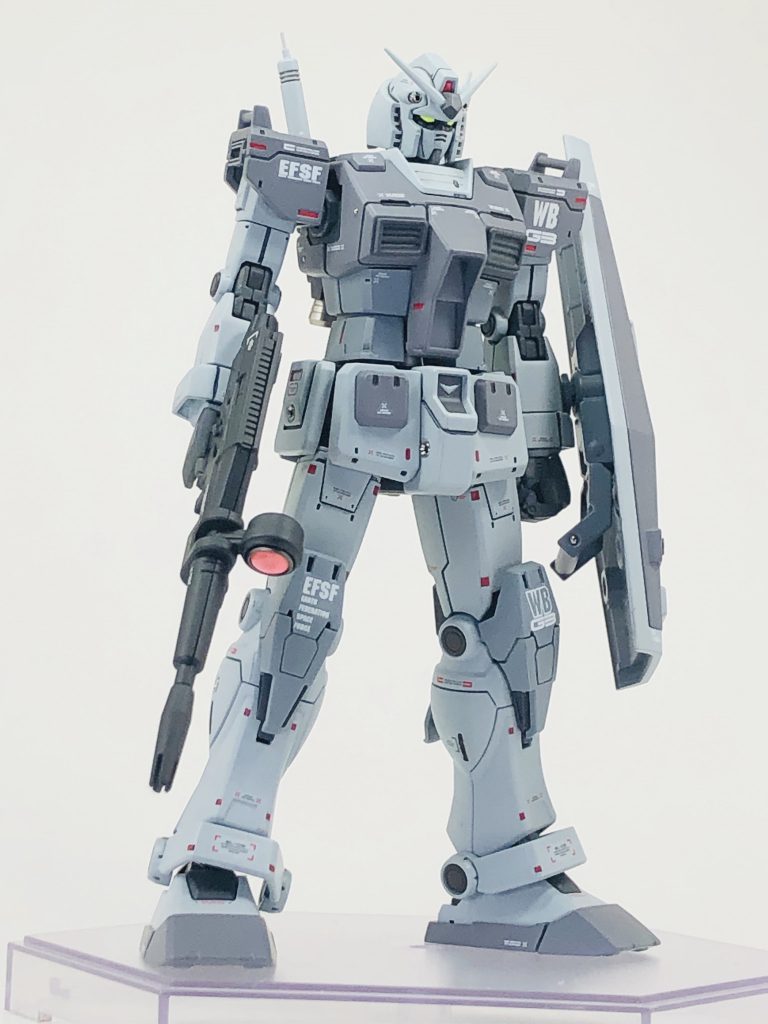 G3は、前回、前々回に投稿したガンダムと違いビームライフル、ハイパーバズーカのスコープをレッドレンズにしました。