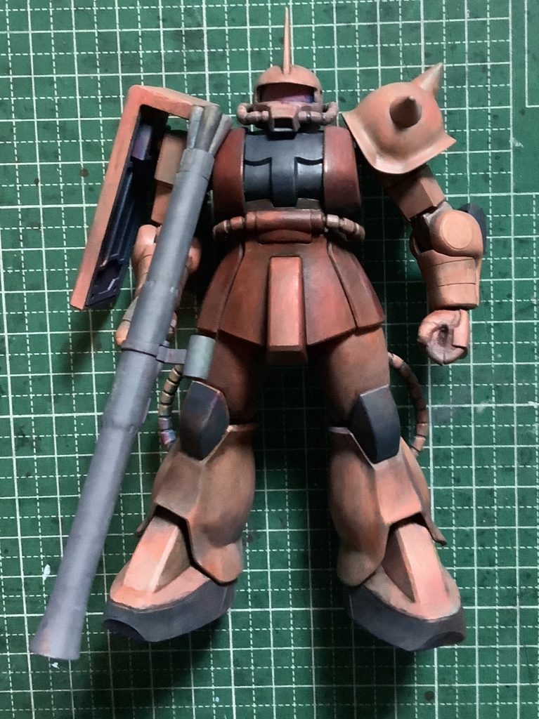 ファレホ重ね塗り中