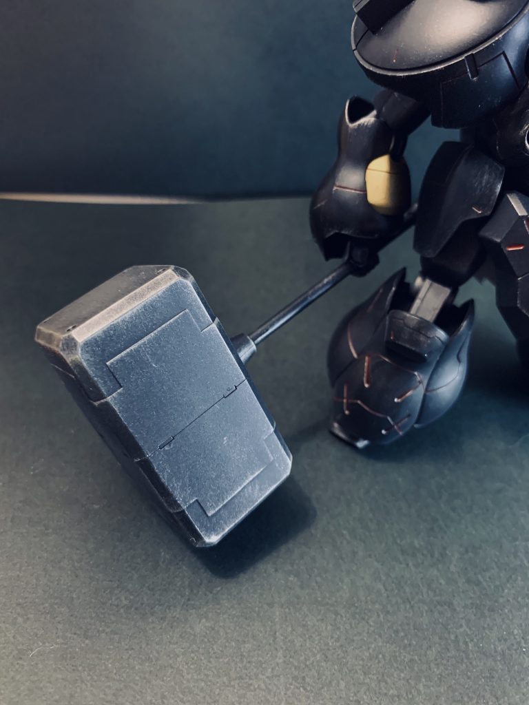 ハンマーの質感がまずまず出せたかな？と思っています
写真ではわかりづらい^_^