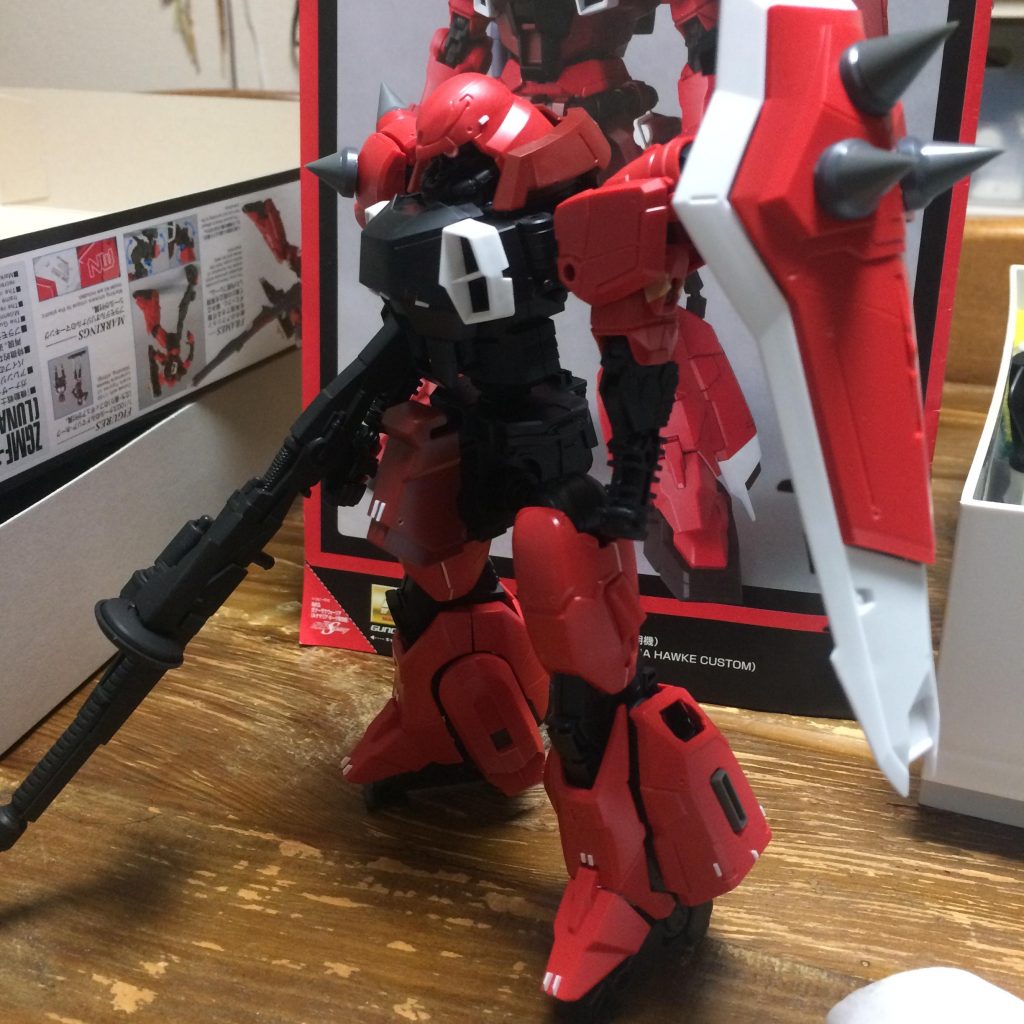 色々終わって塗装前にちょっと組んでみたとこです。