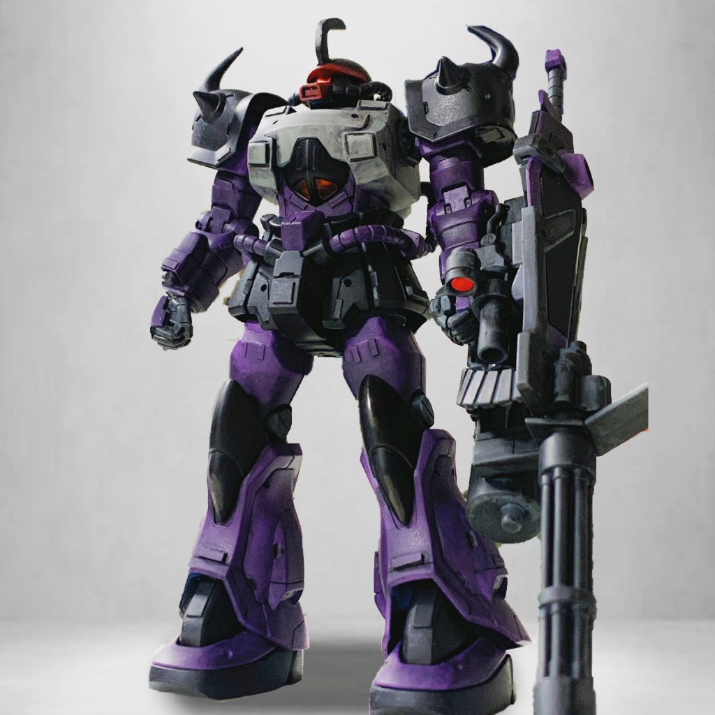 水性アクリルの筆塗りなんで、どうしても塗膜的に動かすのが辛いなあ😓🔰