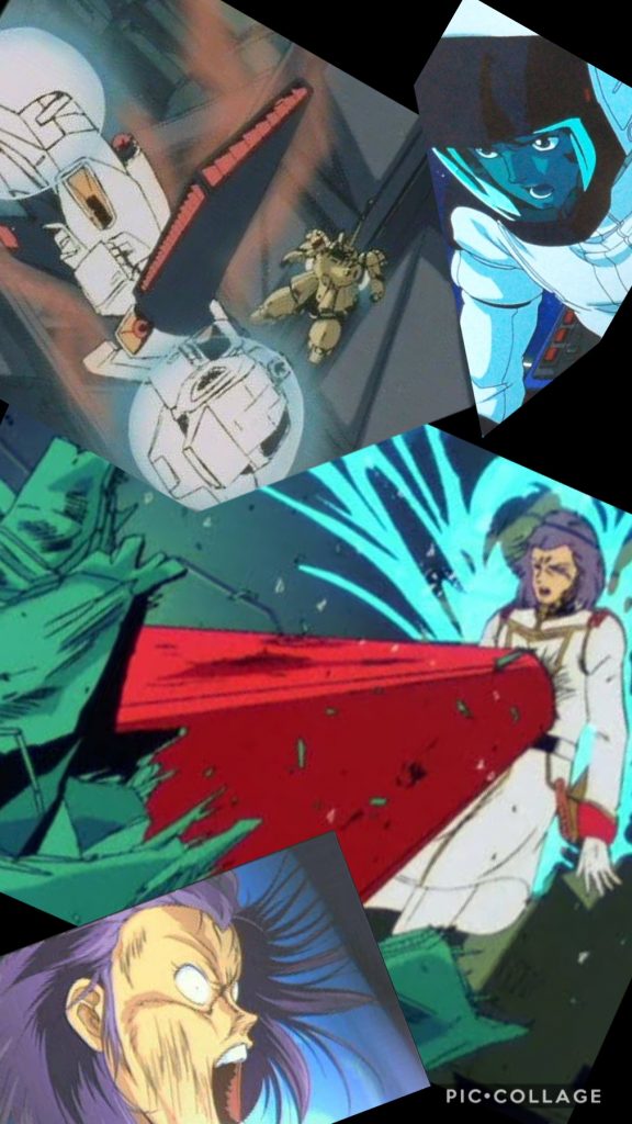 .......ハッ!!?シロッコ「.....夢、か?この私が、よもやあの様な夢を見るとはな...。」oyz「シロッコ様、どうされましたか?だいぶ、パプって....ます.......イヤ、うなされてた様ですが....。」シロッコ「....工場長か。いや、君が気にする必要は無い。些細な事だ。」oyz「そうでしたか。失礼いたしました。」シロッコ「それはそうと、依頼してあるMSの建造状況はどうだ?」oyz「ふふ...ジ・Oですね。ようやく完成いたしました。」シロッコ「そうか。ご苦労だった。早速見せて貰うとしよう。」oyz「ではこちらへ。」シロッコ「うむ」oyz「ところでシロッコ様、夏なのでちょっと暑いですね。ココに何故かスイカバーがあるので、お食べになられますか?」シロッコ「ほう、スイカバーか....。頂くか.....ん!?なんだこの嫌な感覚は...。.....すまんな。折角だがやめておこう。」oyz「そうですか。失礼いたしました。あ、そこの足下の赤い三角コーンにぶつからない様お気をつけ下さい。」シロッコ「大丈夫だ、私が三角コーンになどと....。むう!!?な!?なんだこの嫌な感覚は...。赤くて尖った三角の物を見た時の、このなんとも言えぬ嫌な感覚は、一体なんだ!?」oyz「(フフフ....。)」シロッコ「どうも気分が優れぬな。あの夢のせいか...。」oyz「シロッコ様、ご足労ありがとうございました。こちらになります。」