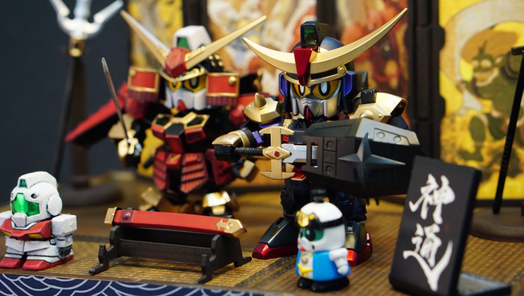 武者ガンダムの塗装とジオラマを作ってみました–7枚目/制作者：gunpla_bo