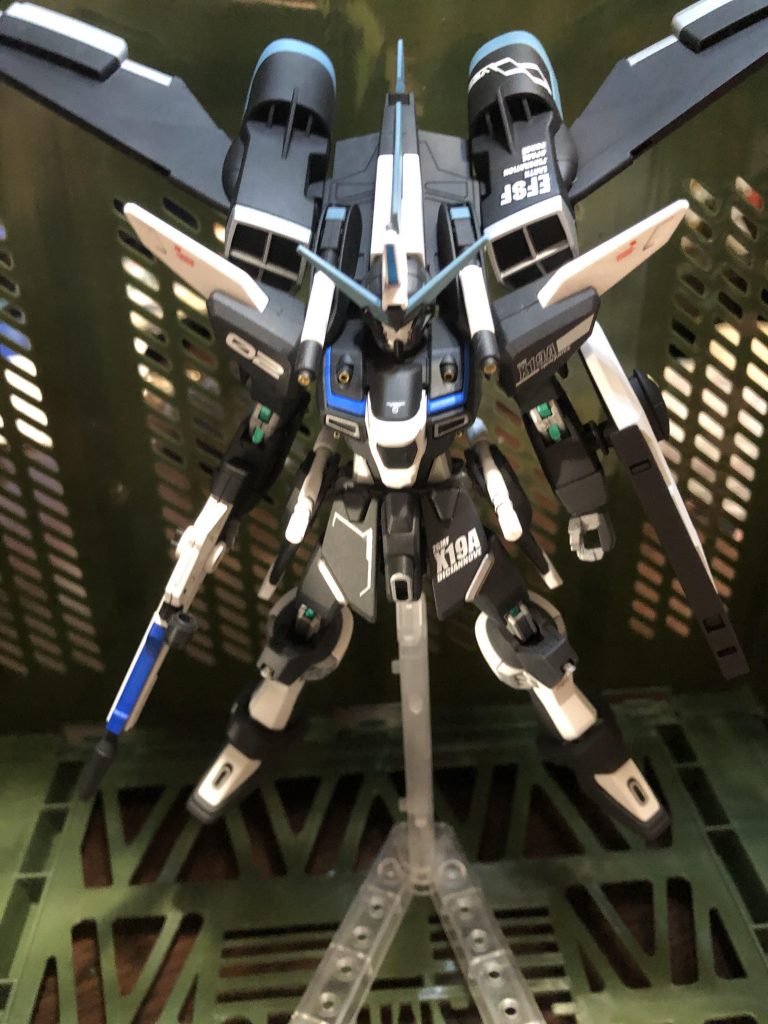 UC版 インフィニットジャスティス3号機〝シュバルツ〟–7枚目/制作者:真樹京介