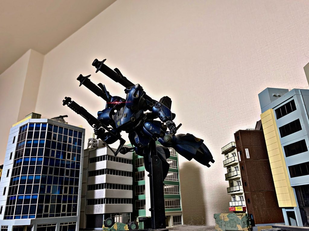 市街地を侵攻中