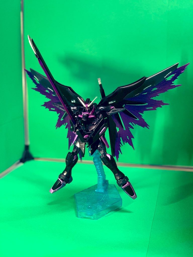 グリーンバック合成前