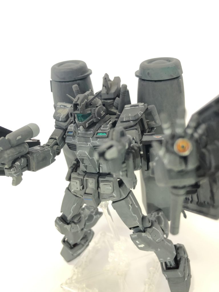 ◼️妄想設定1年戦争末期、オーガスタ研究所で行われていたニュータイプ研究の1つにニュータイプ専用MSの開発がある有名なのはNT-1だが、アムロ・レイが乗ったRX78自体に注目したオスマ博士がガンダム8号機を独自に研究、改修した機体が本機G8ガンダムである