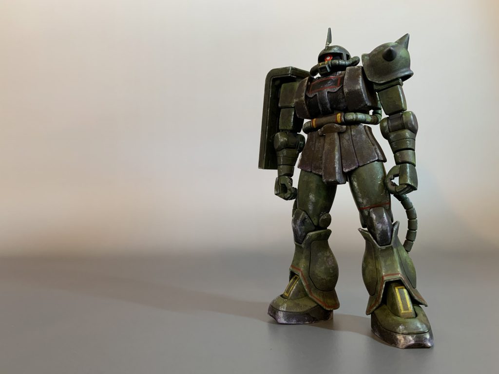 筆塗りとスポンジスタンプで味のある塗装を目指して、リアルタイプカラーに塗装しました。
    +