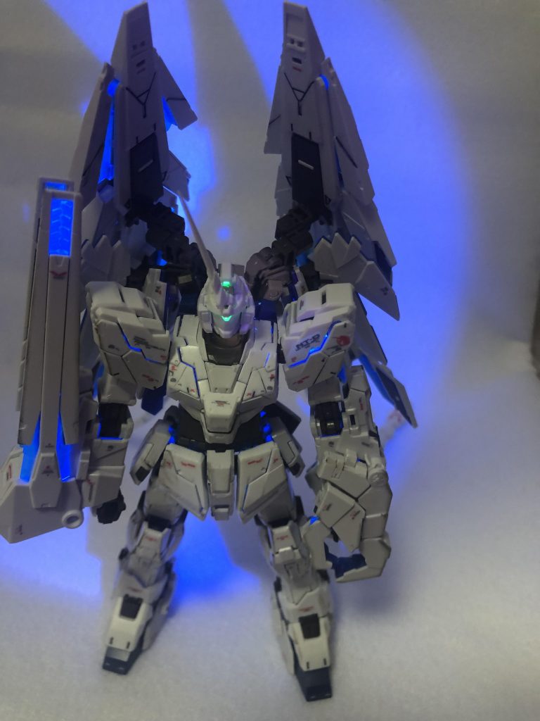 RGユニコーンガンダムペルフェクティビリティ–4枚目/制作者：アンジェロのプラモデル工房