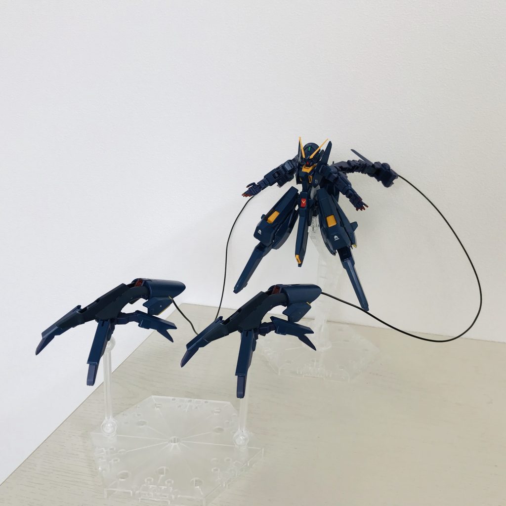 シールドブースターをクロウモードに！うりぁ〜〜！ちょっと迫力不足かな
    +