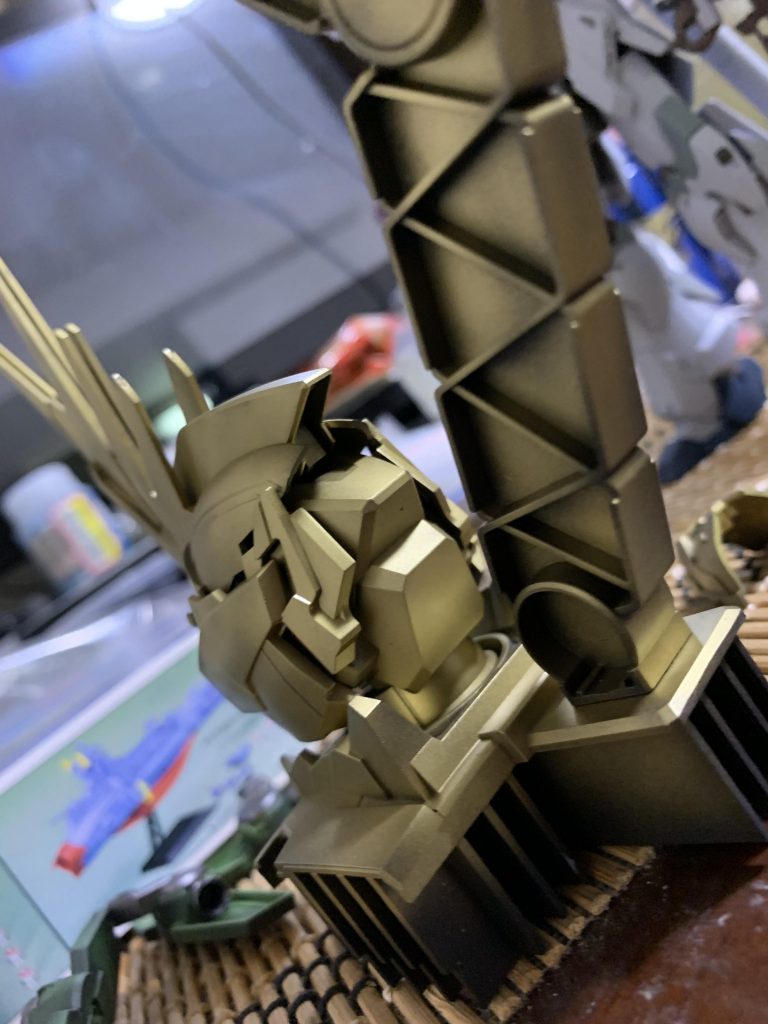 フェネクス風ヘッドディスプレイベース–5枚目/制作者：96模型店@店長ぐらむ