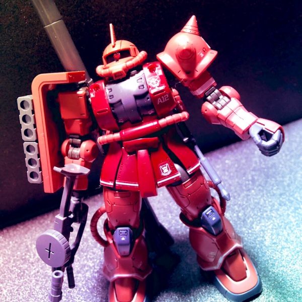 シャア専用ザクⅡ赤い彗星ver  HG1/144