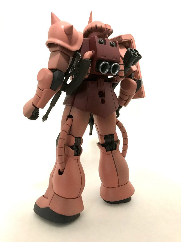 HGUC:シャア専用ザクⅡ–3枚目/制作者：Shin106u