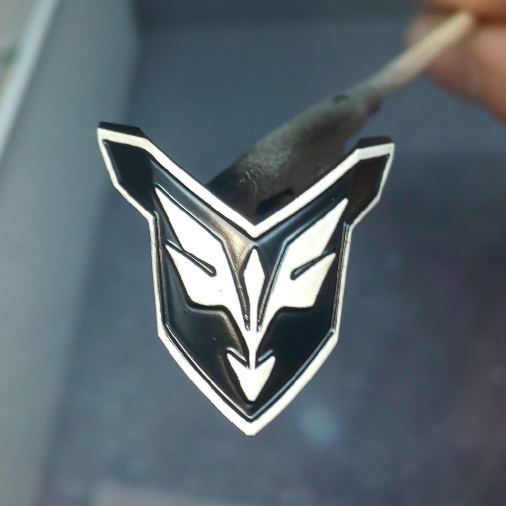 エングレービング塗装です