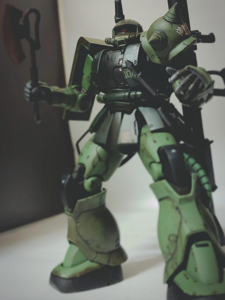 ＨＧオリジン版ザクⅡ–5枚目/制作者：yoshimaru0217