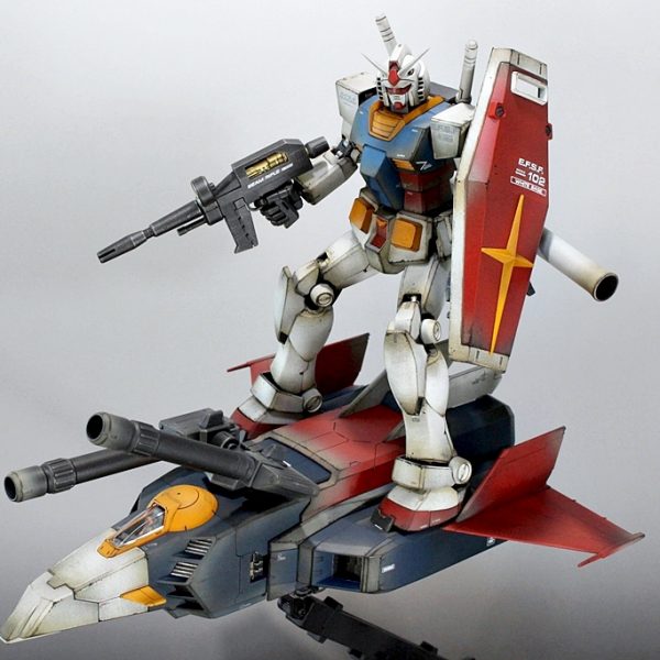 Gファイターとガンダム