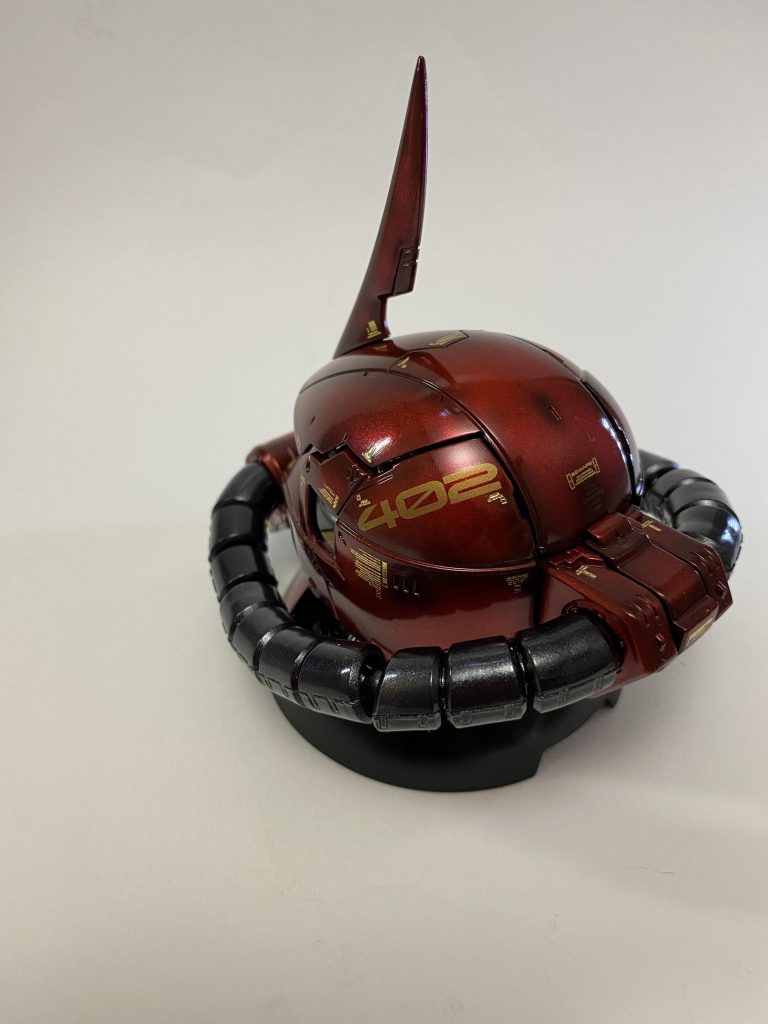 ザクヘッド　キャンディー塗装–2枚目/制作者：odessa