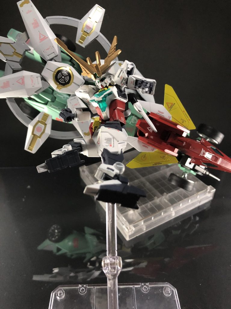 私某車の仮面ライダーが大好きで彼のライダーキックが死ぬほどかっこいいんですよ

今回車型のメカを作るという事だったのでどうしてもそれの再現がしたく別途にしました！
めちゃくちゃかっこいいです……！