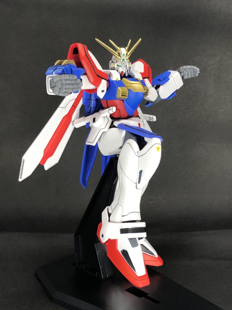 特殊ハンドパーツで拳法家ポーズ