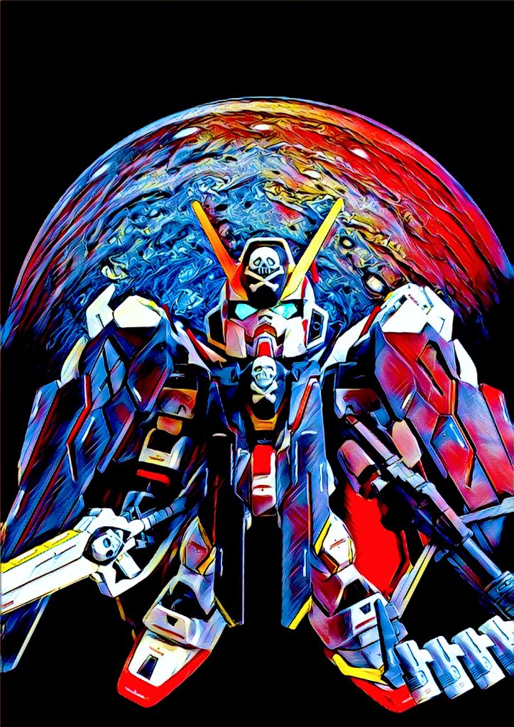 背景に木製を入れて画像加工アプリで加工した写真です