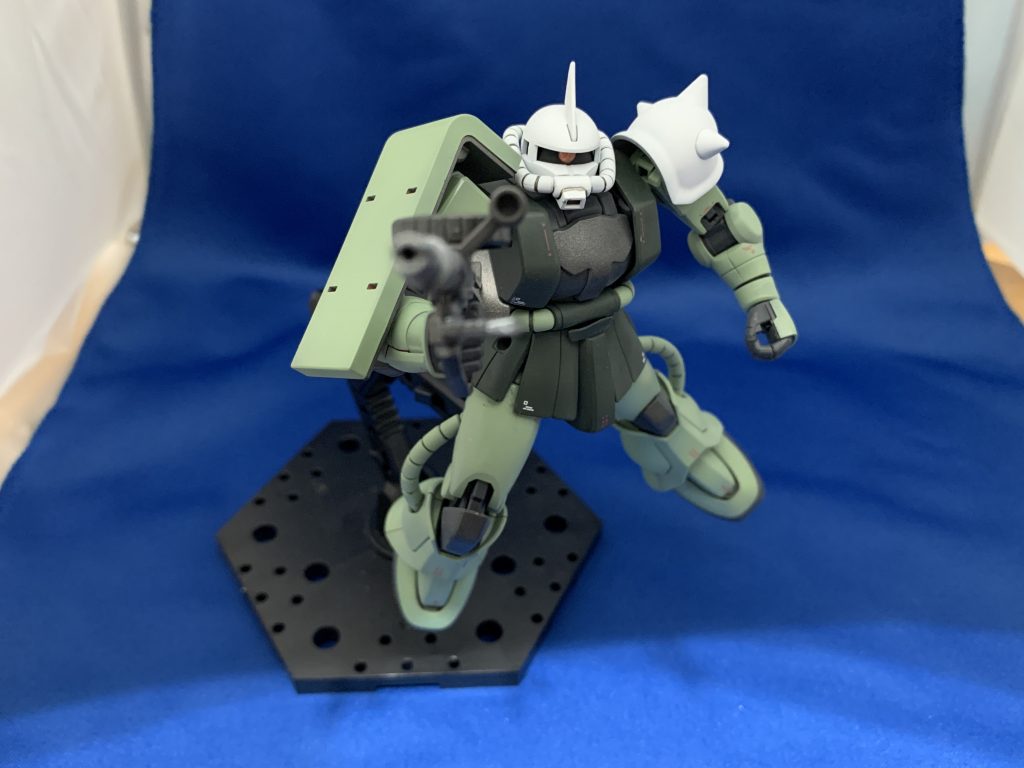 リヴァイブHGザクII–5枚目/制作者：でるたぃ