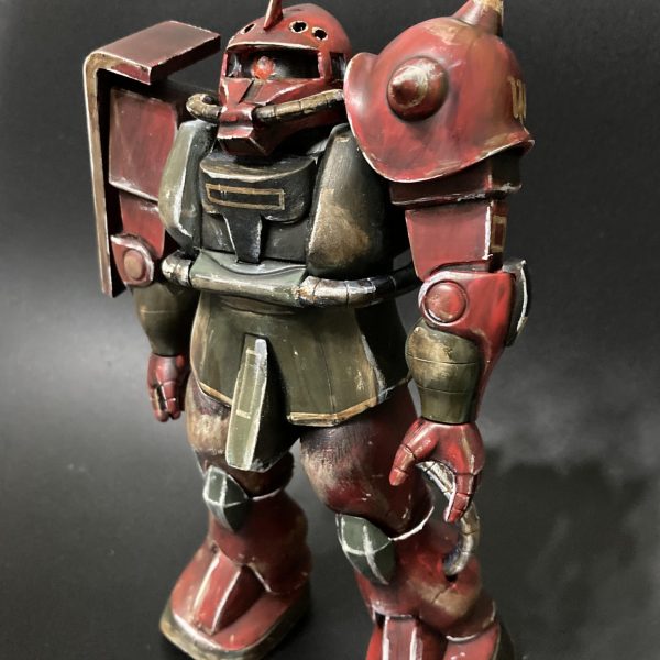 ガルマザビ専用ザク大河原氏イラスト風