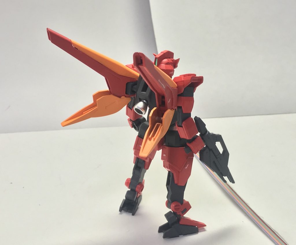 本機はコアガンダムIIをベースとしながらも後述の理由からその特性を大きく異なるものとしており、また、データが発見されたバックログは「ロータスチャレンジ ver.エルドラ」というクリエイトミッションの深層であることも鑑みるに、恐らくダイバー「ヒロト」が採用しなかったプランの一つなのではないか？　と復元を施したスタッフは推測している。