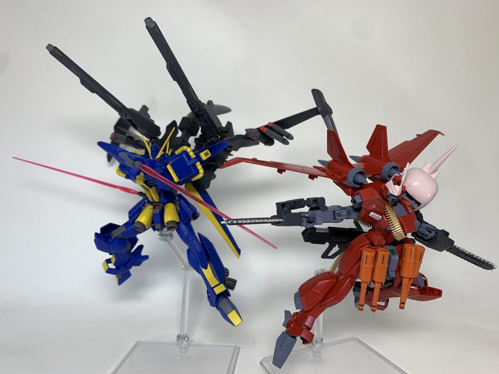 この2機の合体攻撃も見てみたかったなー。